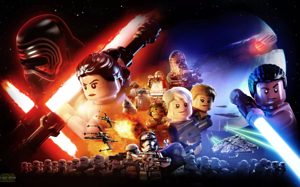 LEGO Star Wars: The Force Awakens HD Desktop Wallpaper | Background Image
