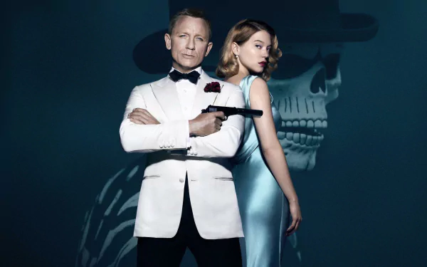 007 Daniel Craig Léa Seydoux Spectre (Movie) HD Desktop Wallpaper | Background Image