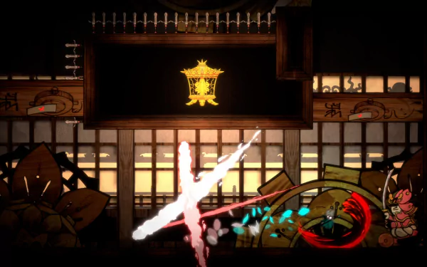 HD desktop wallpaper and background from the video game Bo: Path of the Teal Lotus.