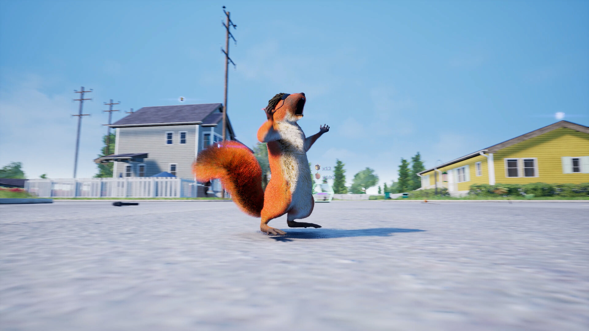 Squirrel with a Gun HD Wallpaper: Epic Gaming Adventure