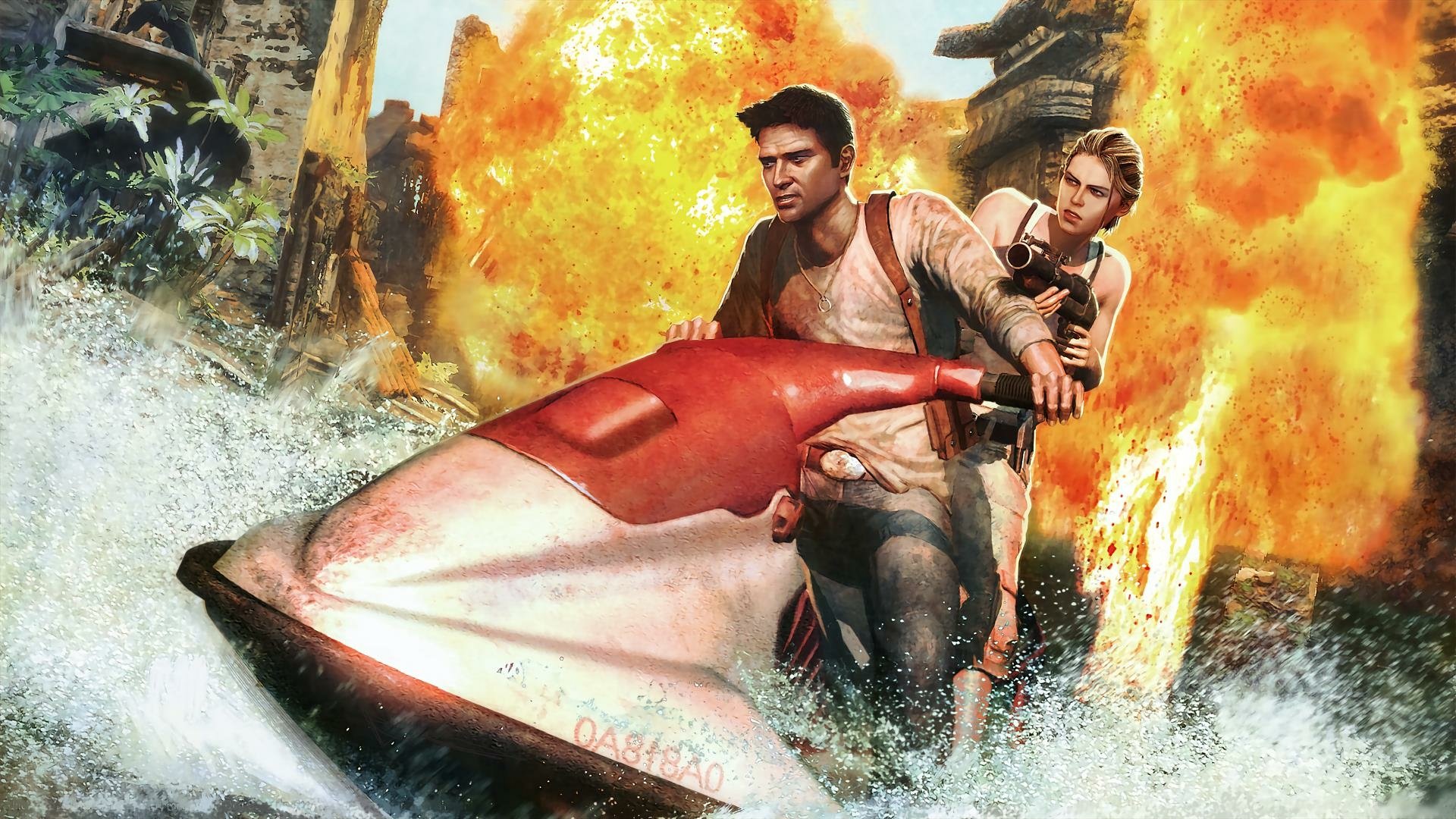 Download Uncharted: Drake's Fortune Nathan Drake Naughty Dog HD Wallpaper