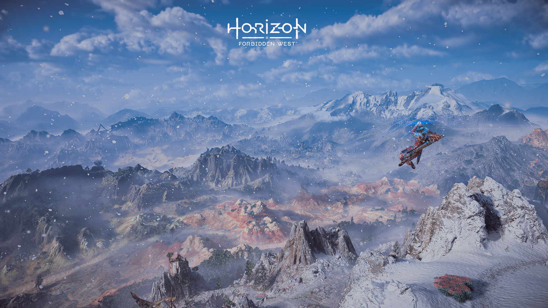 horizon forbidden west gliding at the sky by filandanu