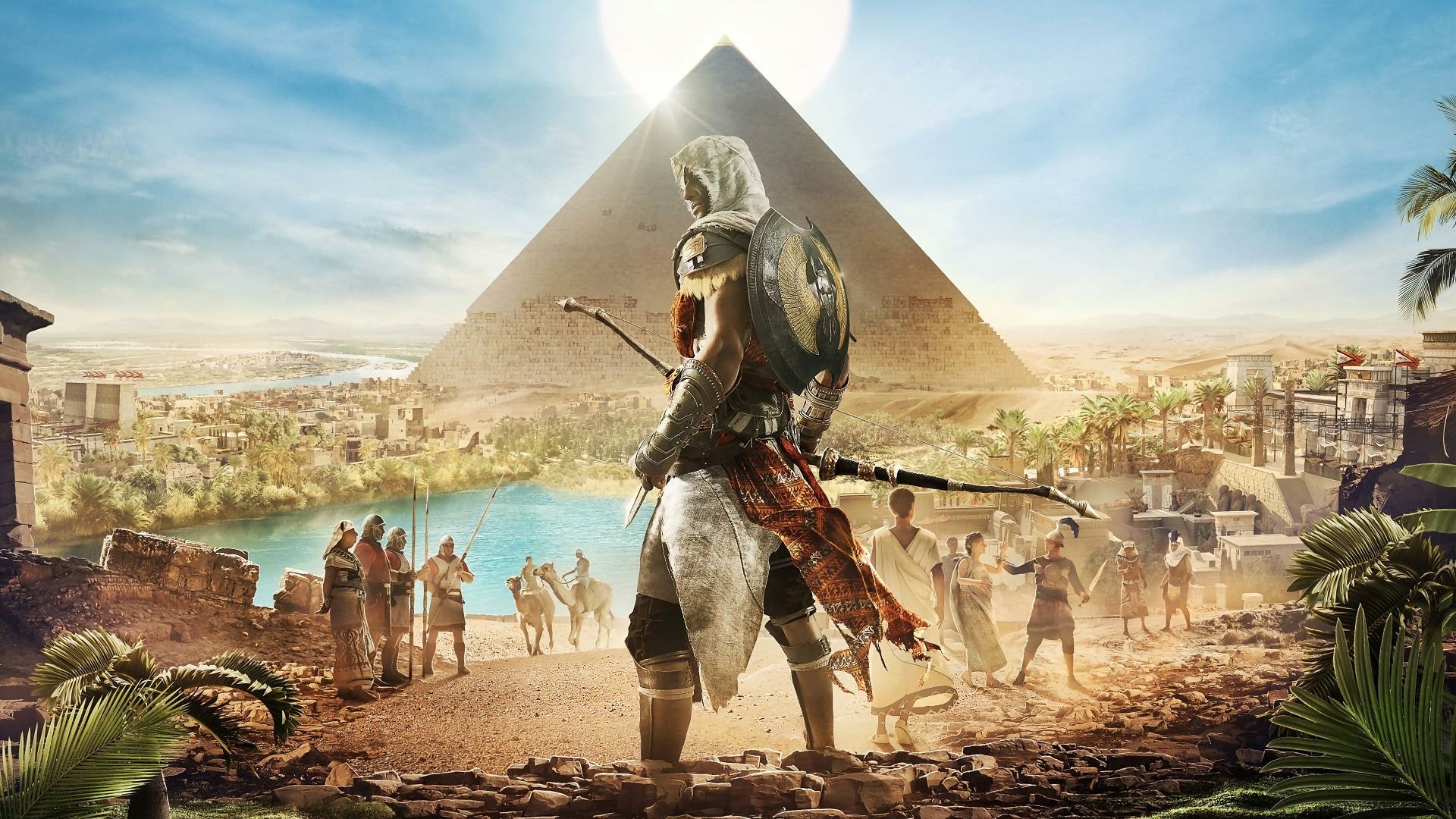 Download Assassin's Creed Origins Bayek Of Siwa Ubisoft HD Wallpaper