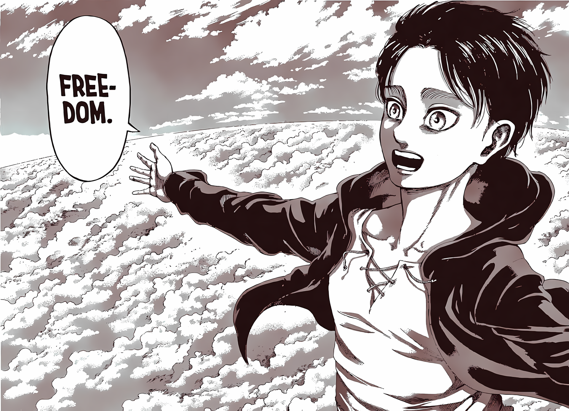 Download Manga Attack On Titan Eren Yeager 4k Ultra HD Wallpaper