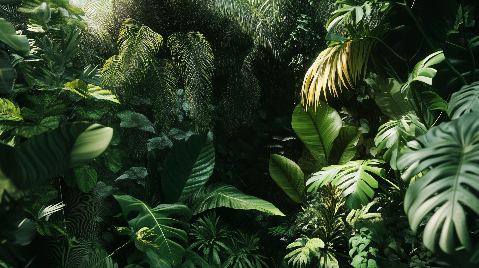 A vibrant HD desktop wallpaper showcasing lush greenery, creating a refreshing and serene background for your screen.