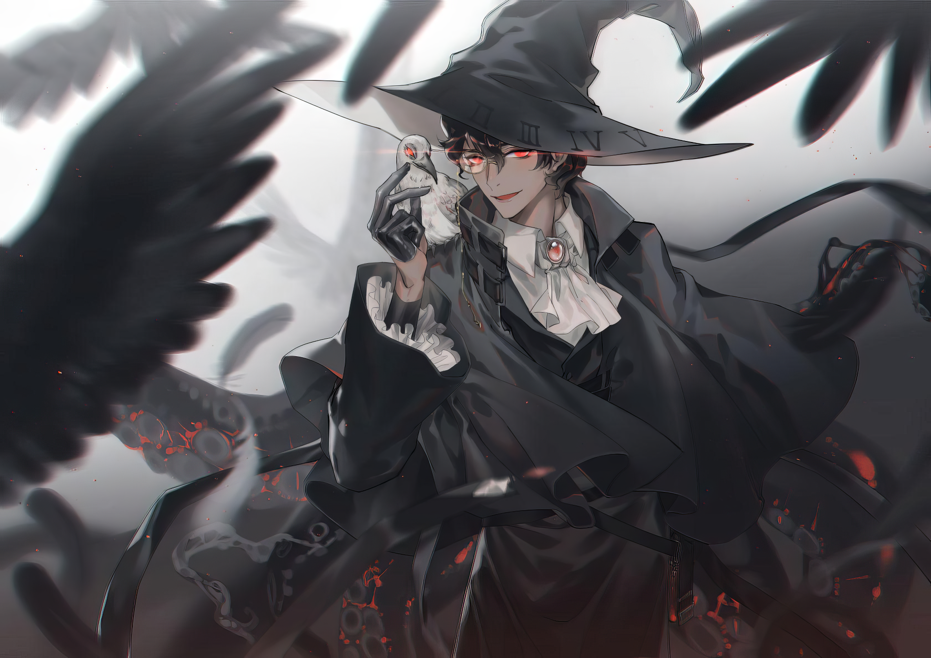 HD desktop wallpaper featuring themes from the novel Lord of Mysteries, capturing an intriguing and atmospheric essence for fans of the story.