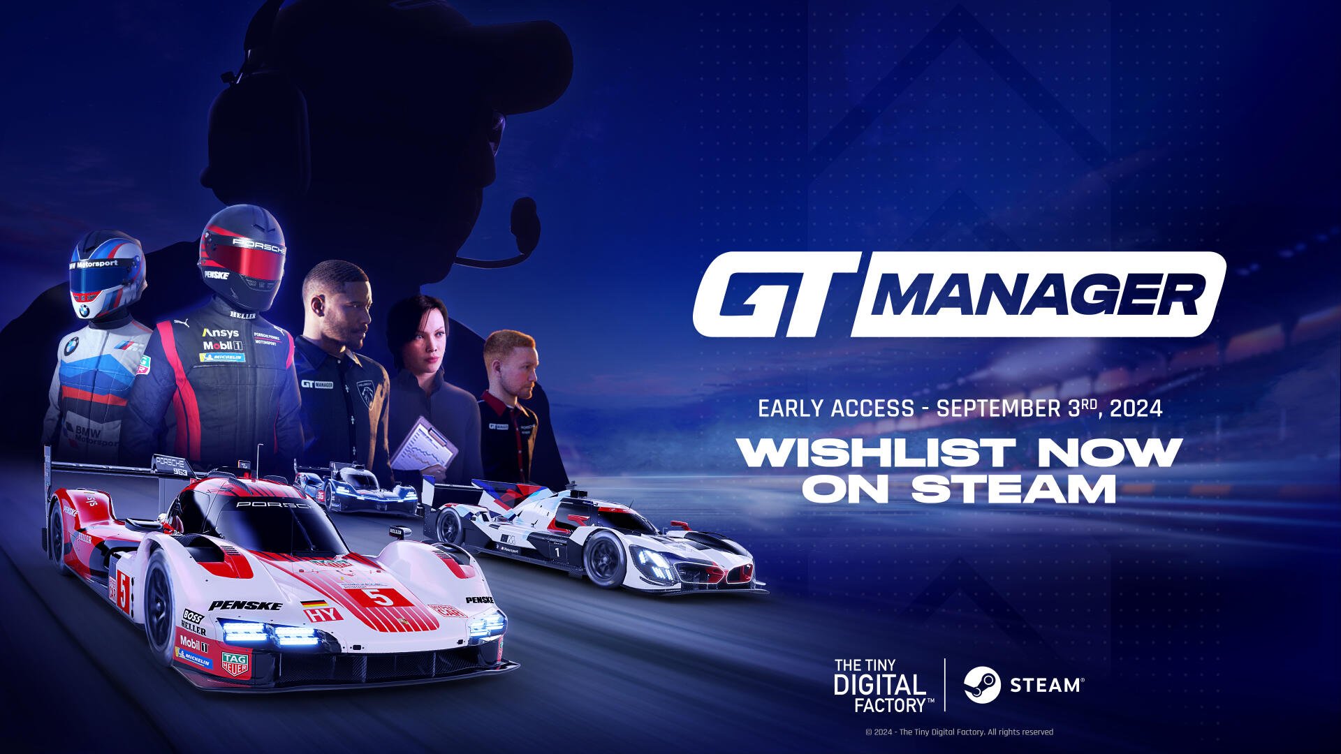 4K Ultra HD wallpaper featuring graphics from the video game GT Manager, designed for PC desktop backgrounds.