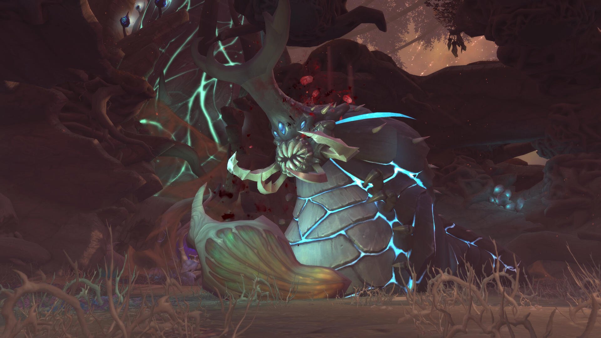 A striking 4K Ultra HD desktop wallpaper from World of Warcraft: The War Within, showcasing the game's epic landscapes and rich visuals for an immersive gaming experience.