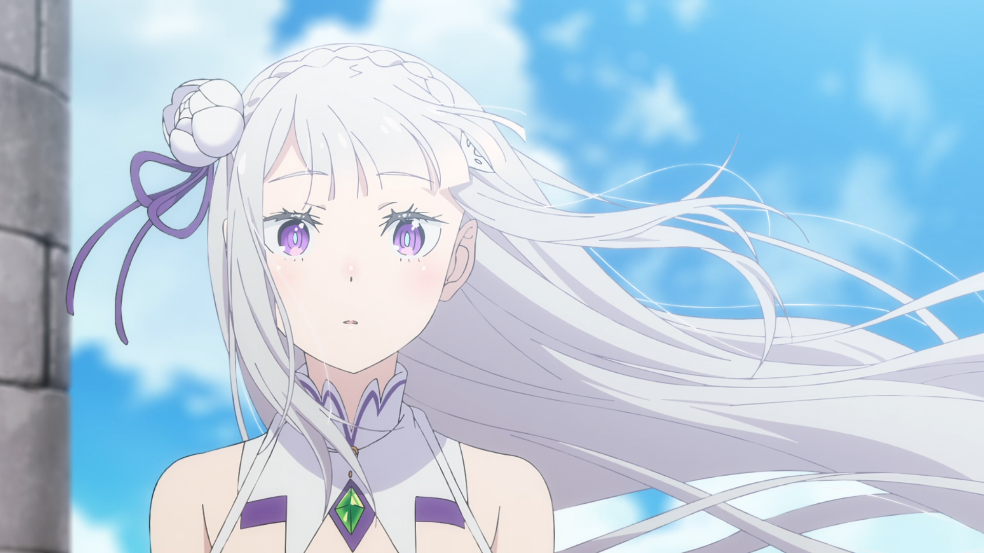 Emilia’s Serenity: HD Anime Wallpaper from Re:Zero - Starting Life in ...