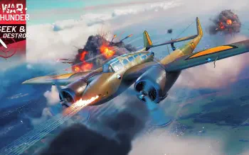 War Thunder Bomber: 4K Ultra HD Military Wallpaper