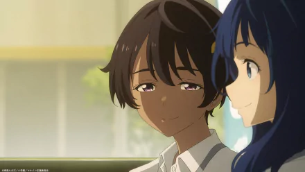 A vibrant HD desktop wallpaper featuring characters Lemon Yakishio and Anna Yanami from the anime Too Many Losing Heroines! in a warm, engaging moment.