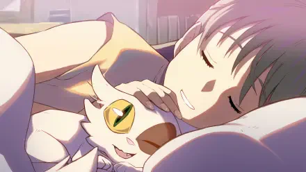 A vibrant 4K Ultra HD wallpaper featuring Suzume Iwato from the anime Suzume no Tojimari, showcasing striking colors and detailed animation. A captivating visual experience for fans.