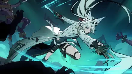 A vibrant 4K Ultra HD wallpaper featuring Feixiao from Honkai: Star Rail, showcasing stunning visuals and dynamic character design from the popular video game.