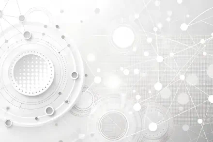 technology white Abstract circle minimalist HD Desktop Wallpaper | Background Image