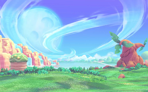 Kirby's Return To Dream Land HD Desktop Wallpaper | Background Image
