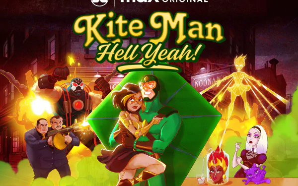 Kite Man: Hell Yeah! HD Desktop Wallpaper | Background Image