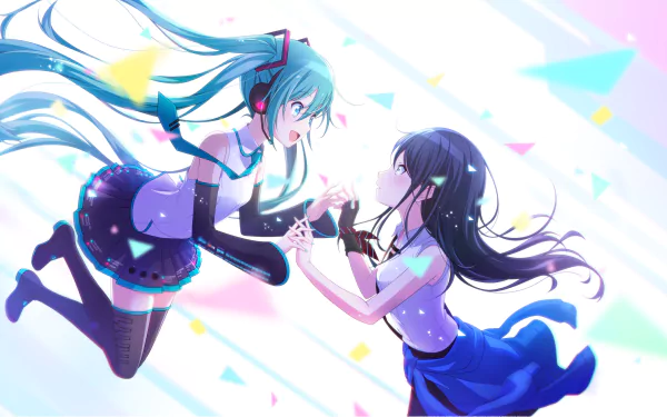 Hatsune Mikuo HD Desktop Wallpaper | Background Image