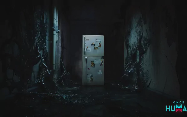 HD desktop wallpaper featuring artwork from the video game Once Human, showcasing a dynamic and immersive visual experience for fans and players.