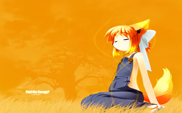 A vibrant HD desktop wallpaper featuring Os-tan, capturing the essence of anime style with colorful imagery and dynamic design elements.