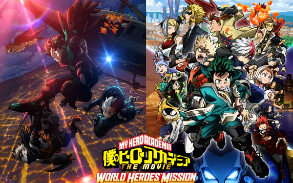 Anime My Hero Academia: World Heroes' Mission My Hero Academia HD Desktop Wallpaper | Background Image