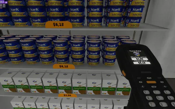 HD desktop wallpaper featuring imagery from the video game Supermarket Together, capturing the essence of multiplayer fun in a vibrant supermarket setting.