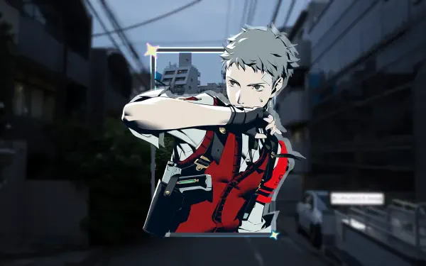 A high-definition PC desktop wallpaper featuring characters and elements from Persona 3 Reload, capturing the game's vibrant art style and dynamic atmosphere.