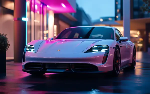 Porsche Taycan Porsche car HD Desktop Wallpaper | Background Image