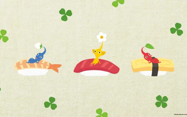 Pikmin HD Desktop Wallpaper | Background Image