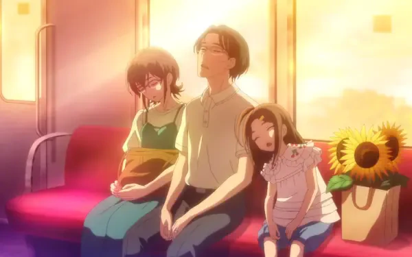 Anime TsumaSho Marika Shiraishi Keisuke Niijima Mai Niijima HD Desktop Wallpaper | Background Image