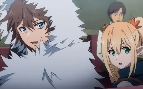 HD anime wallpaper featuring characters from The Most Notorious Talker Runs the World's Greatest Clan, showcasing expressive faces and detailed backgrounds.