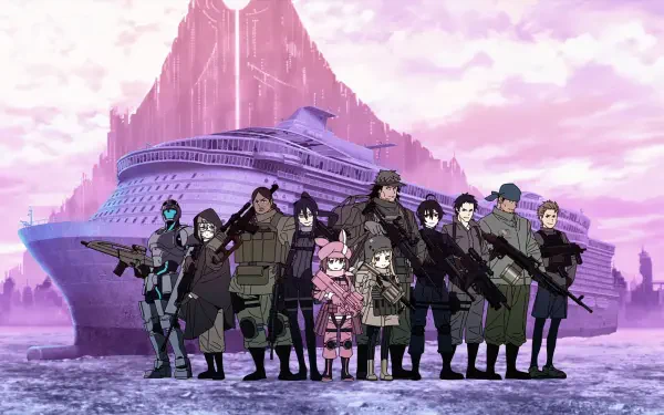Anime Sword Art Online Alternative: Gun Gale Online HD Desktop Wallpaper | Background Image