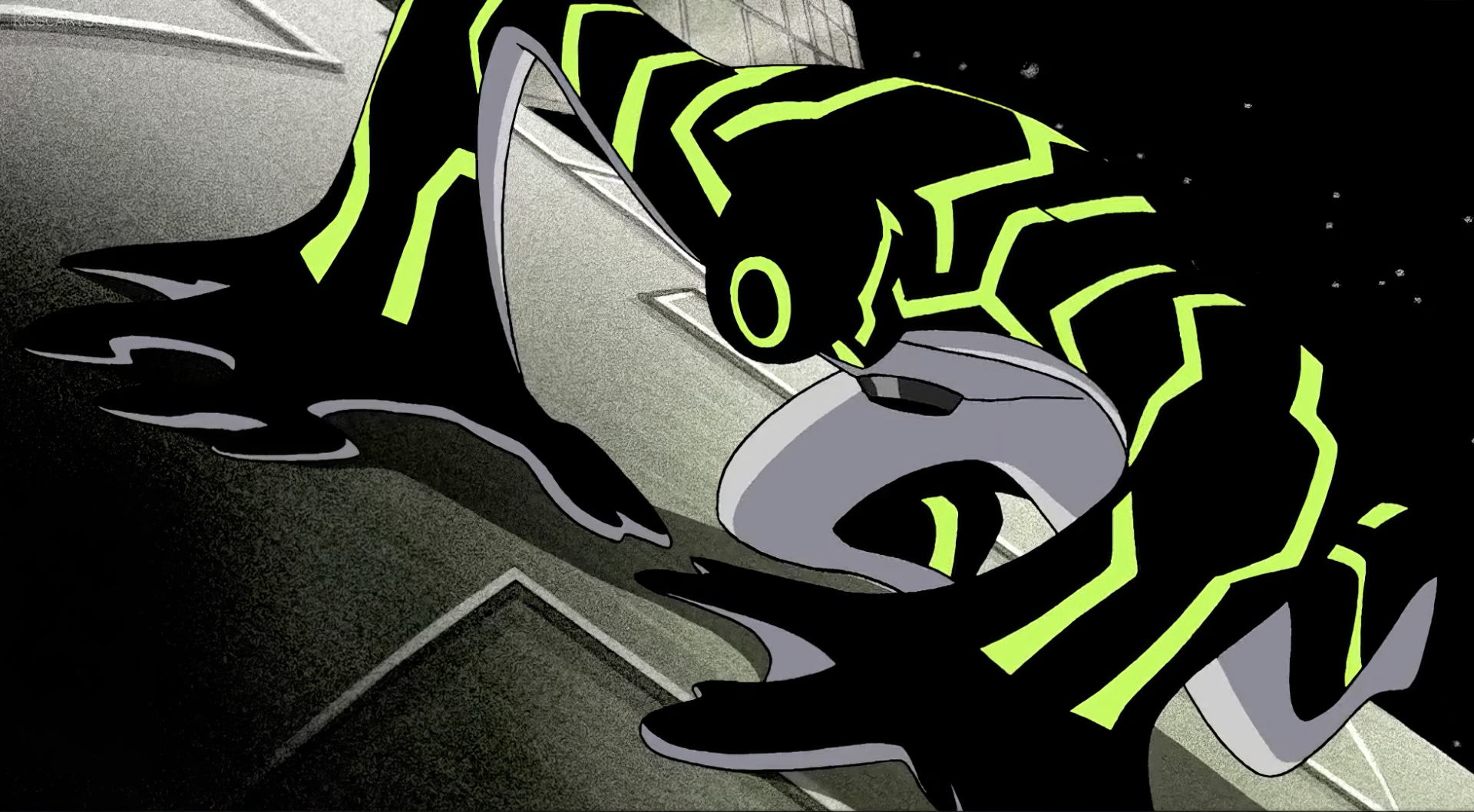An HD desktop wallpaper featuring Upgrade from the TV show Ben 10, showcasing the character's sleek design and vibrant colors against a dynamic background.