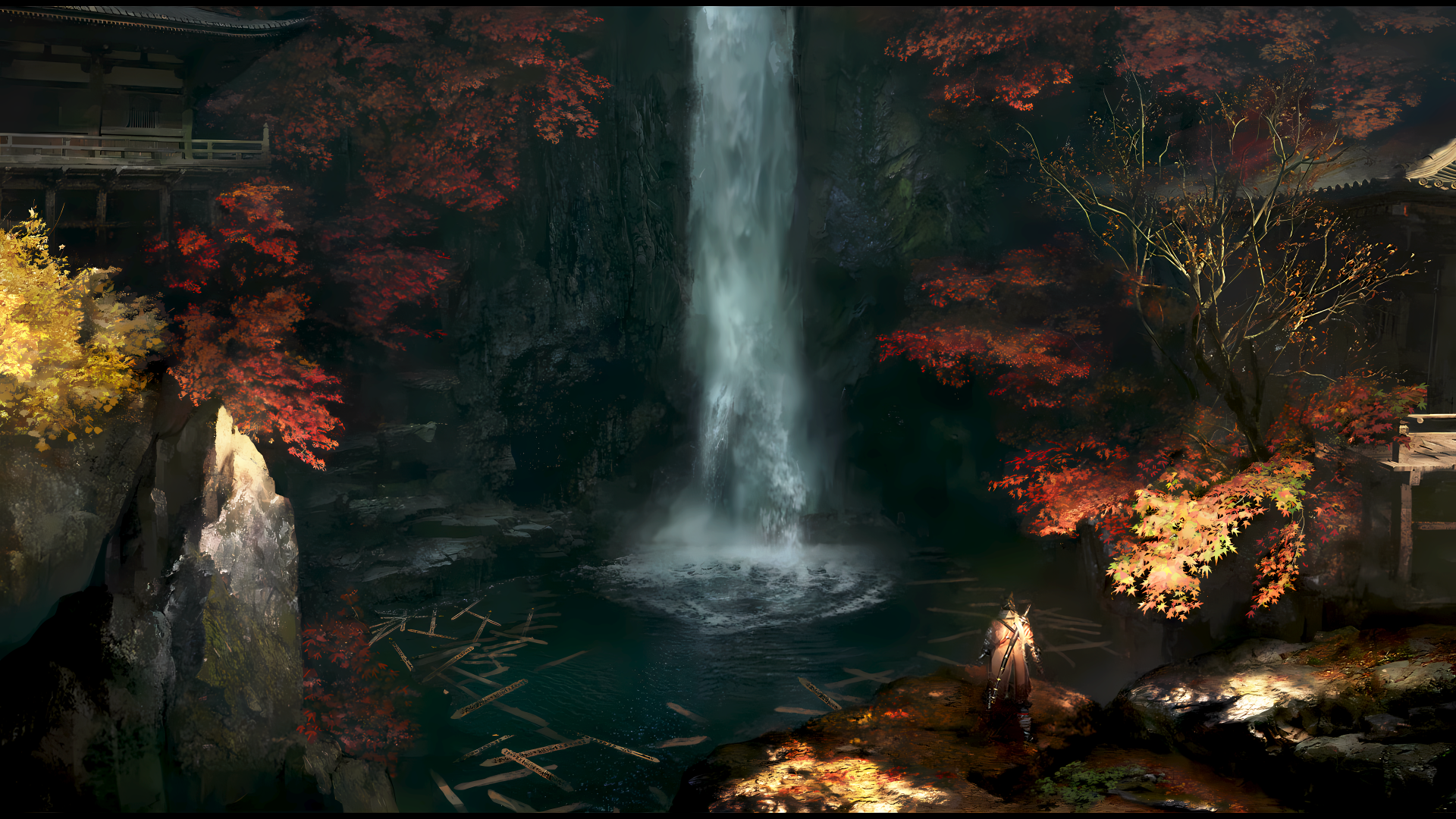 Download Sekiro: Shadows Die Twice Ashina Sekiro (Character) Senpou Temple 8k Ultra HD Wallpaper