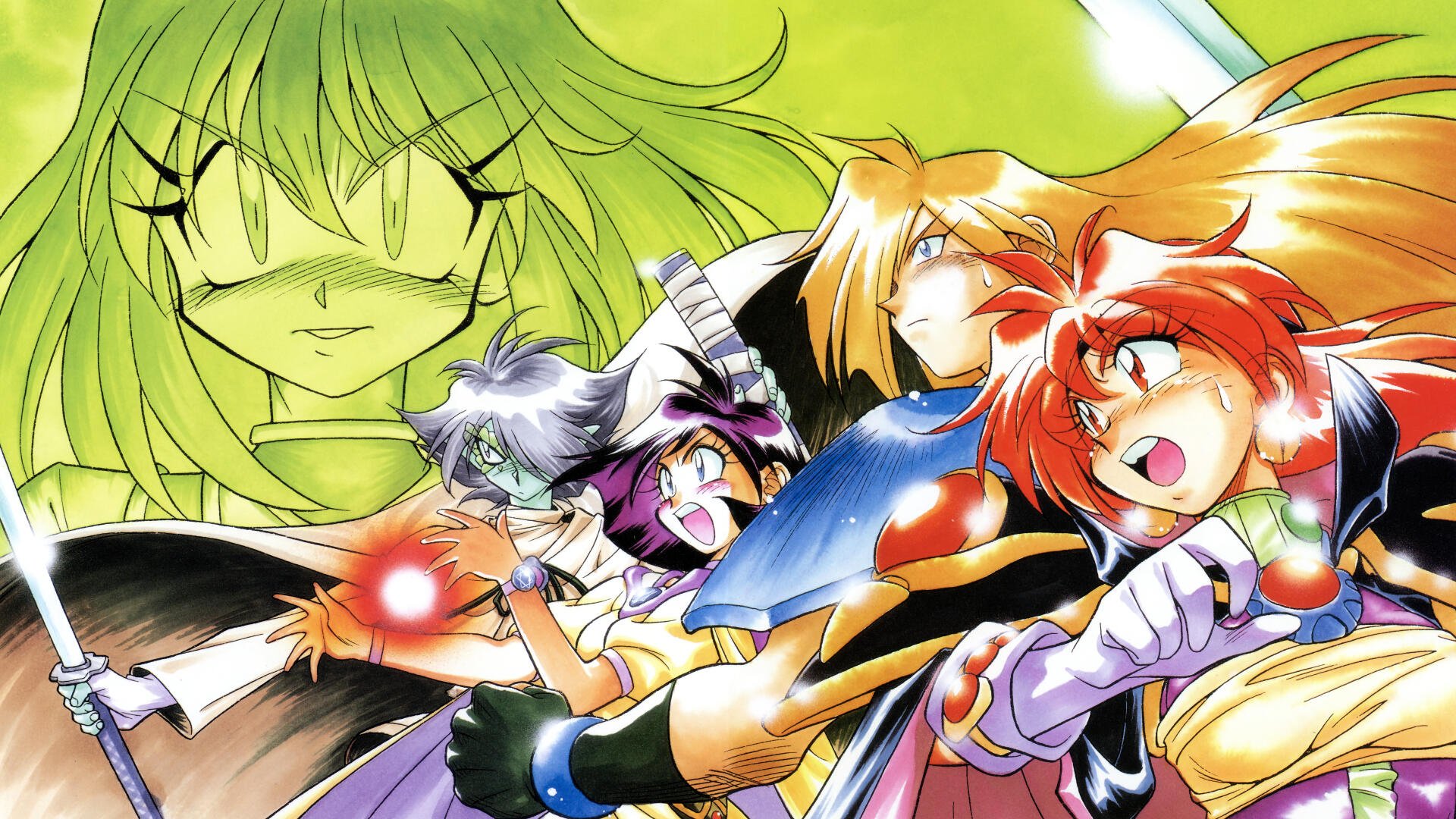 Download Anime Slayers Retro Anime 4k Ultra HD Wallpaper