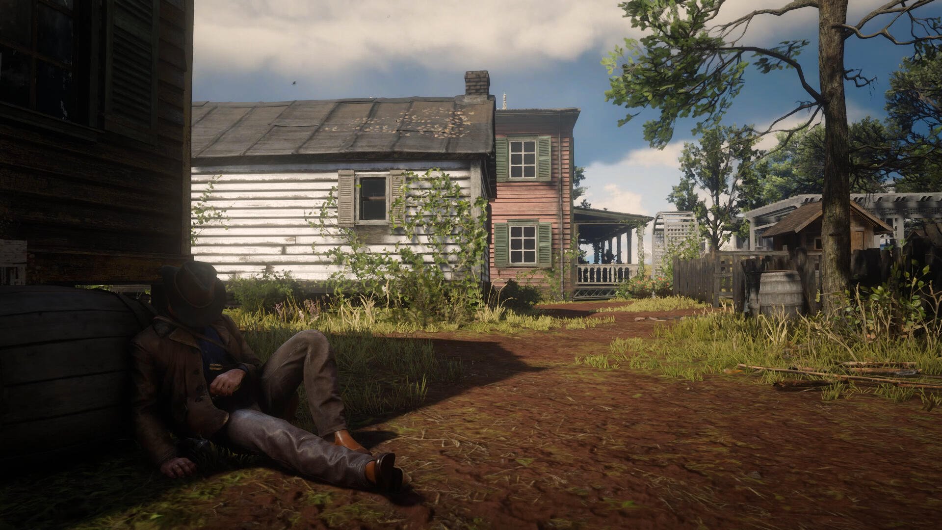 Red Dead Redemption 2 HD Wallpaper Featuring a Rustic Scene | 1920x1080 ...