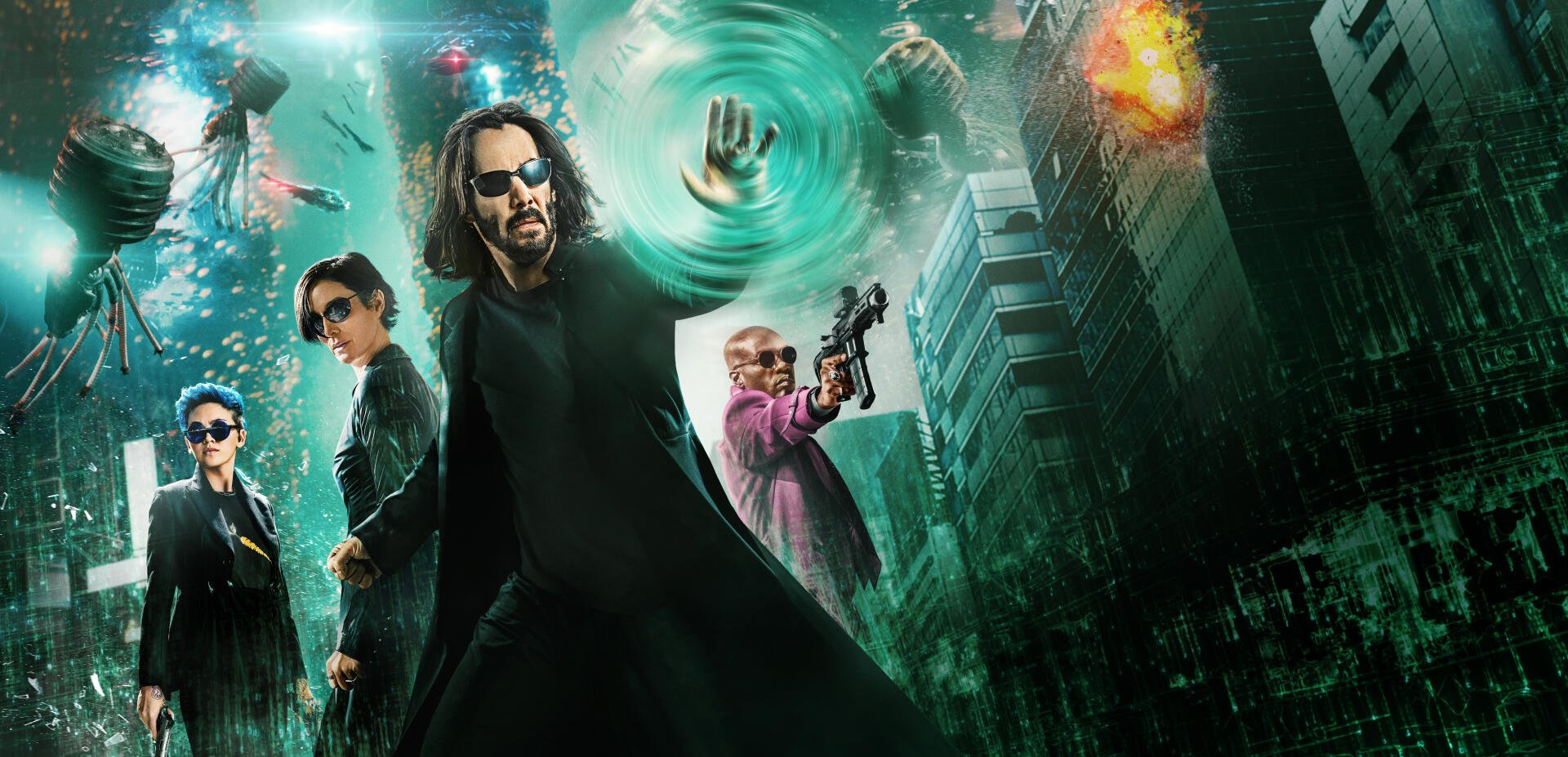 Download The Matrix Reloaded 8k Ultra HD Wallpaper