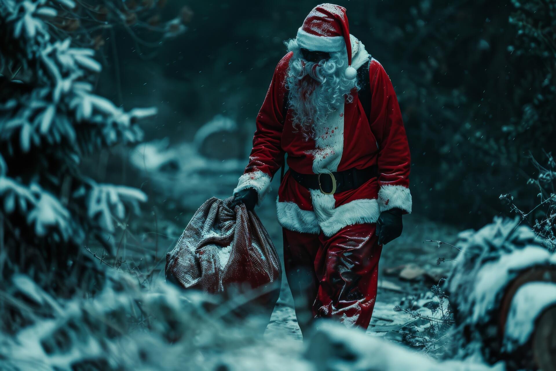 Download Santa Claus Snow 4k Ultra HD Wallpaper