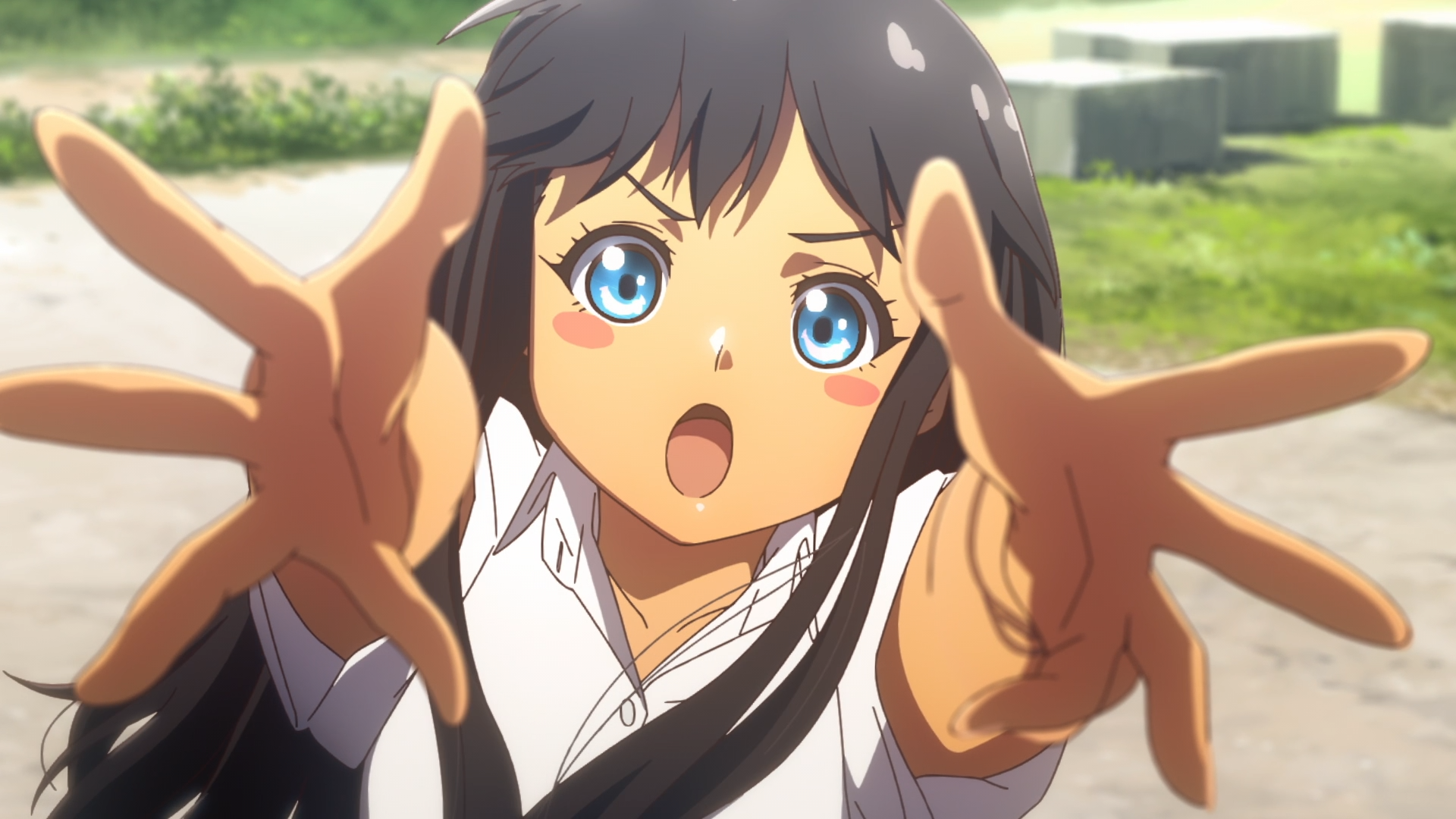 Download Anime OKITSURA: Fell In Love With An Okinawan Girl But I Just Wish I Know What She's Saying Hina Kyan HD Wallpaper