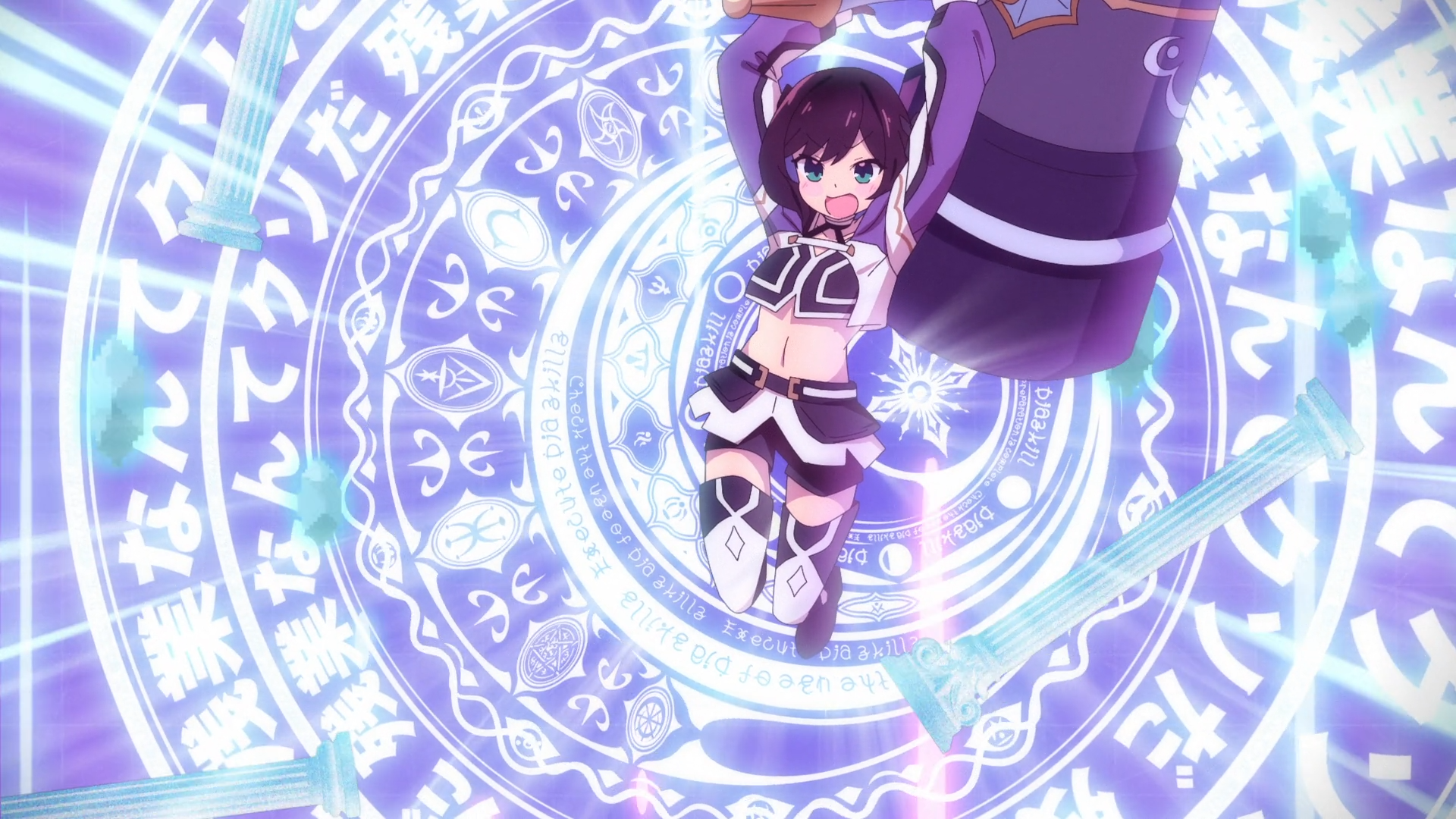 Download Anime I May Be A Guild Receptionist But I'll Solo Any Boss To Clock Out On Time Alina Clover HD Wallpaper