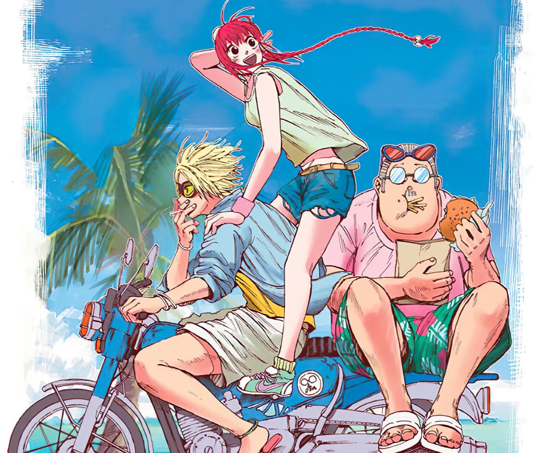 Download Anime Sakamoto Days Taro Sakamoto Shin (Sakamoto Days) Lu Xiaotang HD Wallpaper