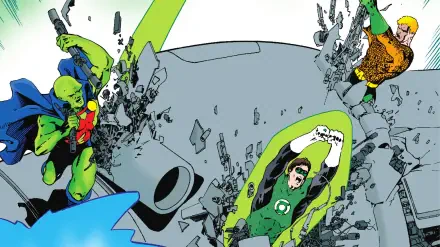 JLA: Year One Comic HD Desktop Wallpaper | Background Image