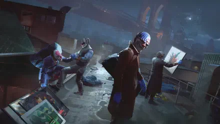 video game Payday 3 Dallas (Payday) Chains (Payday) Hoxton (Payday) HD Desktop Wallpaper | Background Image