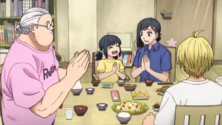 Anime Sakamoto Days Taro Sakamoto Aoi Sakamoto Hana Sakamoto HD Desktop Wallpaper | Background Image