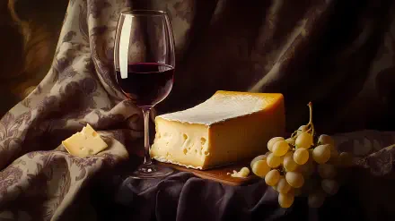 still life cheese wine HD Desktop Wallpaper | Background Image