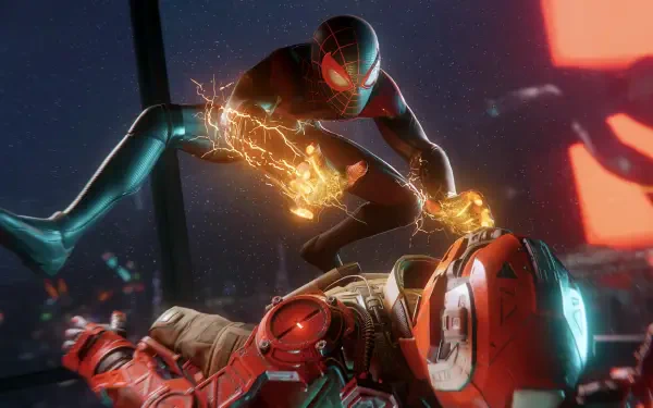 Marvel's Spider-Man: Miles Morales Miles Morales HD Desktop Wallpaper | Background Image