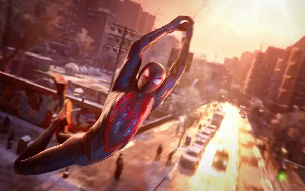 Miles Morales Marvel's Spider-Man: Miles Morales HD Desktop Wallpaper | Background Image