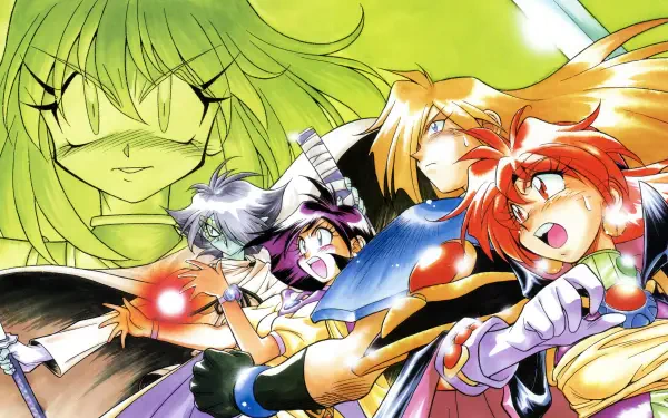 Anime slayers retro anime HD Desktop Wallpaper | Background Image