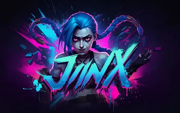 Jinx (League Of Legends) HD Desktop Wallpaper | Background Image