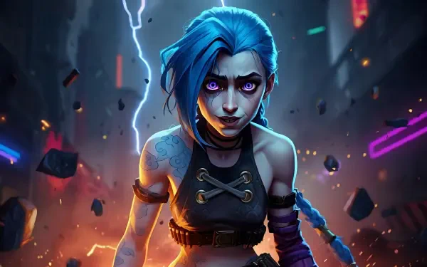 Jinx (League Of Legends) HD Desktop Wallpaper | Background Image