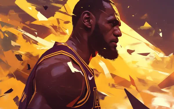 basketball NBA LeBron James Los Angeles Lakers HD Desktop Wallpaper | Background Image